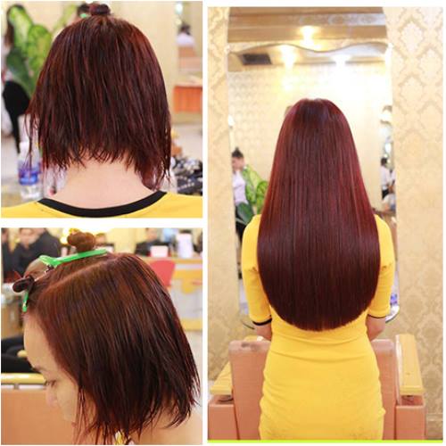 Dịch vụ nối tóc tạo kiểu tóc cắt tóc nhuộm tóc siêu đẹp giá rẻ nhất Hà  Nội